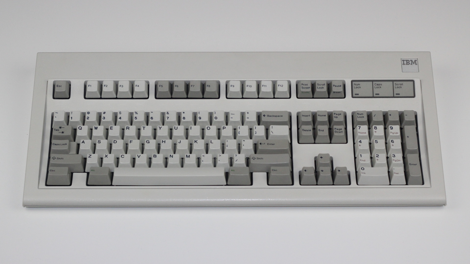 角ロゴ IBM Model M 1390131 US 英語 キーボード-